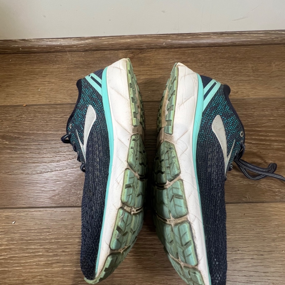 Brooks Ghost 11 Women's Running Shoes Navy/teal Size 10 - Picture 7 of 10